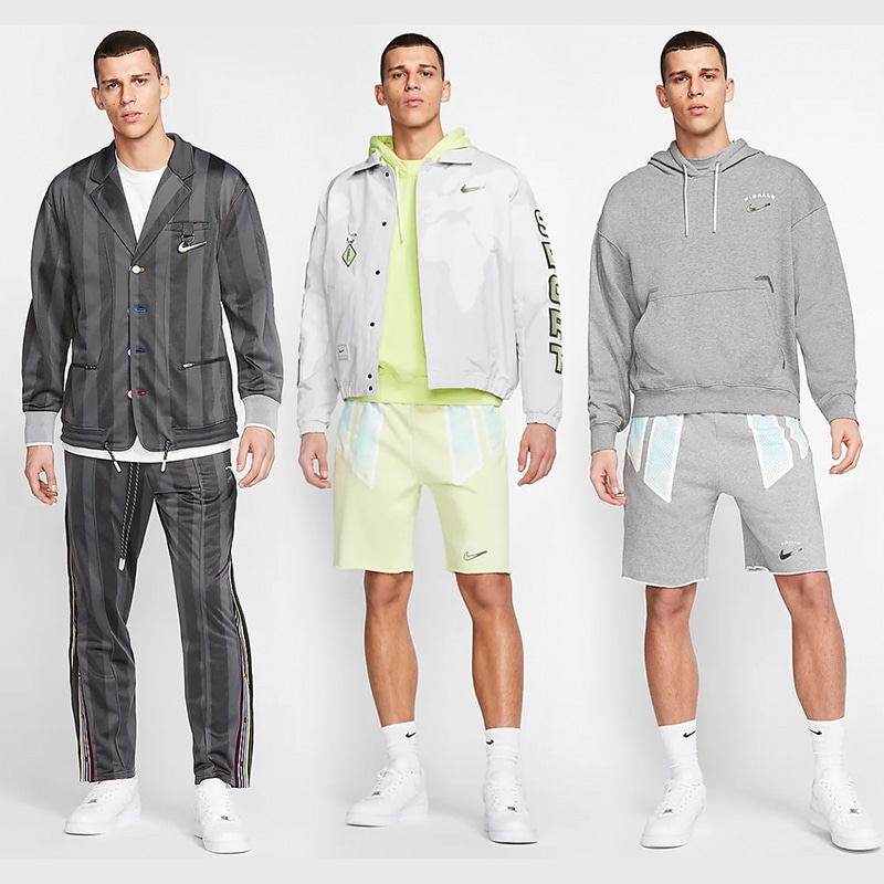 pigalle nike tracksuit セットアップ Nike x Pigalle Men's Tracksuit Jacket Anthracite CI9947-060